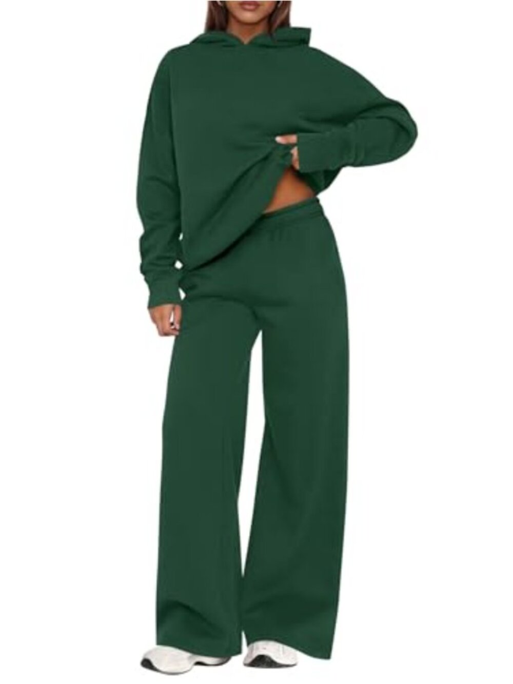 2 Piece Lounge Sets for Women Matching Sweatsuits Long Sleeve with Pockets
